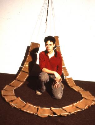 Stiller in Bethune Gallery, Buffalo, New York (1981)